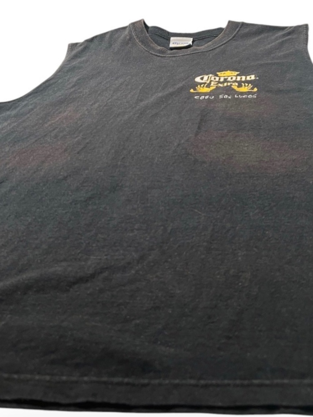 Officially Licensed Corona Extra Beer Cabo San Lucas Logo Summer Tank Top L - Picture 12 of 12